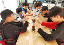 사천청소년문화집 청소년 휴카페 바리스타 체험