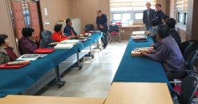 합천 적중면, 서예교실 개강