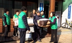 진주 성북동 연말연시 이웃돕기 온정 이어져