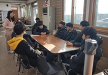 창원 여좌동 겨울방학 청소년자원봉사 활동 실시