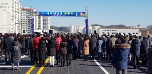 사천시 사주천년교 드디어 개통된다