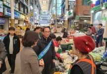 창원 차상희 성산구청장, 전통시장 상인 격려