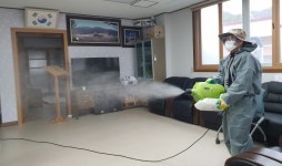양산 ㈜그린에코산업 경로당 방역봉사