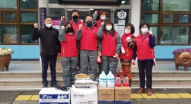 양산 동면 주민자치위 코로나19 확산 방지 방역