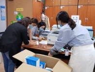 거제시, 관내 어린이집에 비접촉식 체온계 지원