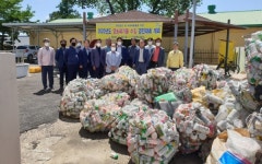 창녕 길곡면 영농폐기물 수집경진대회 개최