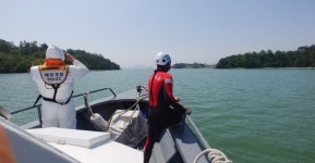 하동 방아섬 해상 해루질 나선 부자 사망