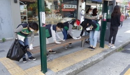 진주 상봉동 전역 방역활동 실시