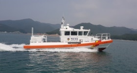 통영해경 고성파출소 신형 연안구조정 배치