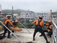 통영소방서, 경남 소방기술경연대회 구조·구급분야 맹훈련