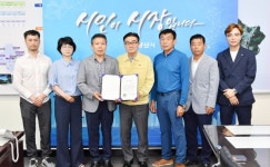 양산시 코로나19 예방용품 생산업체 노고 격려