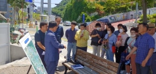 통영 북신동 상습침수지역 정비공사 현장설명회 개최