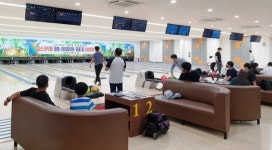개장 8일째 함양군볼링장 군민 화합의 장으로