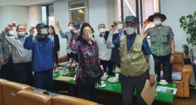 진주 상평동 경로당 회장단 간담회 개최