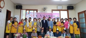 바르게살기운동 사천시협의회 여성회 생신축하 드려요