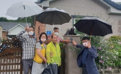 진주 일반성면 국가유공자 명패 달아드리기 행사