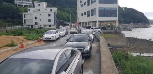 창원 성산구 귀산동 석교마을 주차난 심각