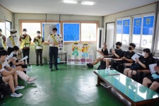 통영署 신규 운전면허 취득자 대상 교통안전교육