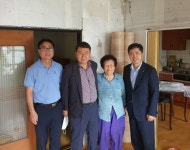 농협 함안군지부, 군북농협 독립유공자 후손자택 봉사활동