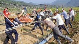 합천 삼가면 이장단 율곡면 수해복구 지원