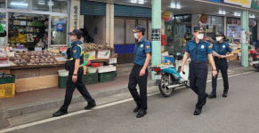 합천署 추석전 특별방범활동 전개