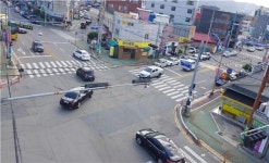 고성 송학사거리 평면교차로 11월 준공