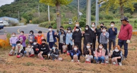 하동 고전면, 고구마 수확 체험하고 이웃도 돕고