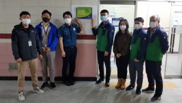 양산 웅상문화체육센터 주차장 범죄예방 우수시설 인증