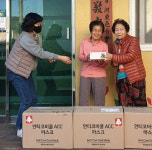 제이엠코스메틱·제이엠텍 하동군에 마스크 기탁