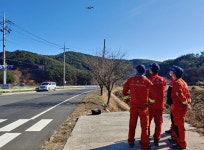 함양산림항공관리소 드론·차량 이용 산불예방활동