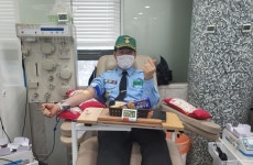 진주 새마을교통봉사대 사랑의 헌혈 동참