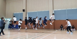 합천 대병중 어울림 체육활동으로 즐거워요