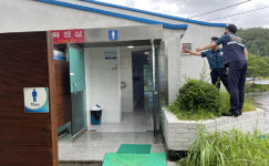 사천署, 해수욕장·피서지 개장 공중화장실 특별점검