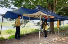 밀양 산외면장 물놀이 관리지역 현장 방문 격려