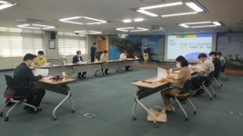 진주 미천면 안간1지구 경계결정위원회 개최