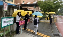 거창교육지원청 새학기 등교맞이·현장 점검