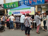 합천군자원봉사센터 추석연휴 탄소중립 실천 홍보 캠페인