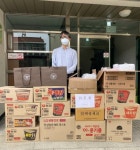 합천서 추석 전 사회복지시설 위문품 전달
