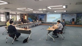 진주 금곡면 성산2지구 경계결정위원회 개최