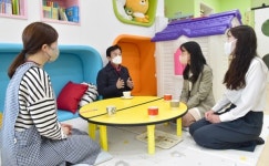조규일 진주시장 가호 365일 24시 시간제 보육실 방문