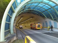 양산시 법기터널 재난상황 훈련 실시