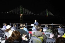 창원시 삼귀해안로 섬과 빛의 향연 점등행사 개최