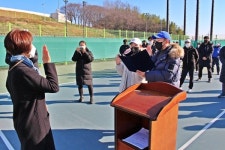 제17회 함양군테니스협회장배 군민테니스대회 열려