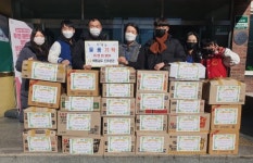 해동검도 진주본관 새해 이웃사랑 실천