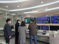 김상운 창원상수도사업소장, 칠서정수장 점검