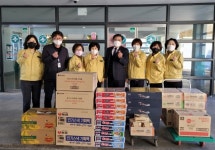 새통영농협, 통영시보건소에 간식 기부