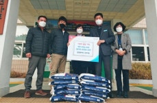 한전엠씨에스 진주지점, 이웃돕기 물품 기탁