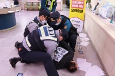 함안경찰서 가야지구대 현장대응력 모의훈련 실시