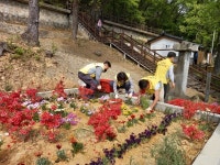 진주 상봉동 주민자치회 소화단 조성