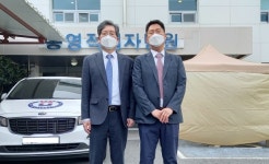 문영수 적십자의료원장, 통영적십자병원 방문